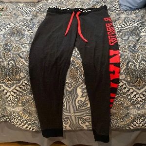 Pink Victoria’s Secret Yoga “Pink Nation” Athletic Pants